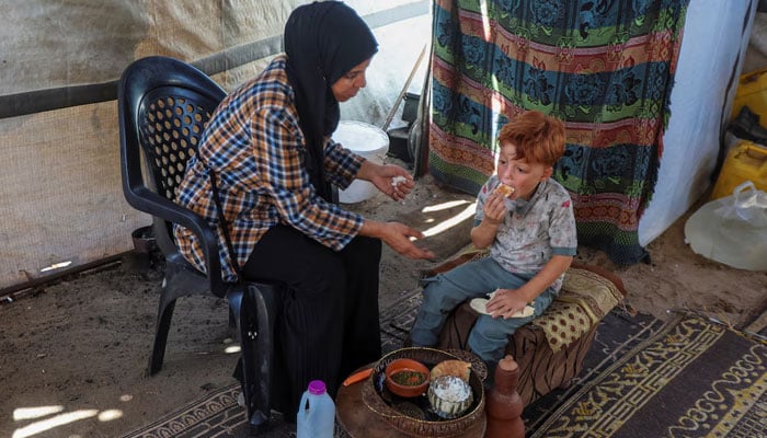 Two years after she was pictured in grief, Gaza woman faces more misery