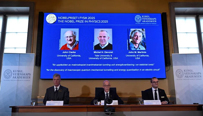 Trio win Nobel prize for revealing quantum physics in action