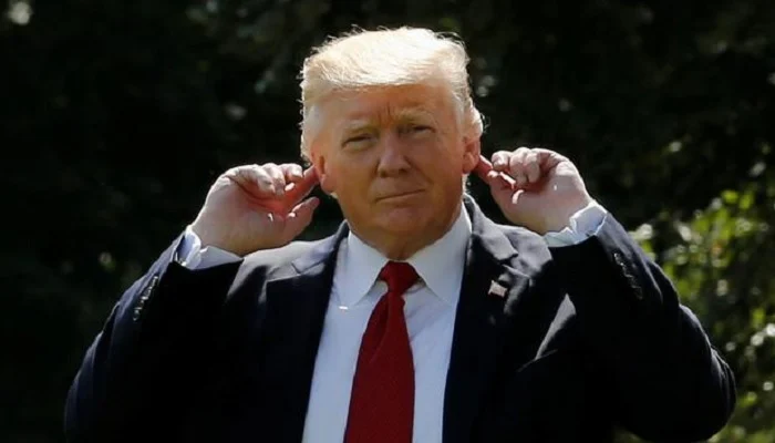 ‘Music to my ears’: Trump dances to his own tune amid White House demolition fury